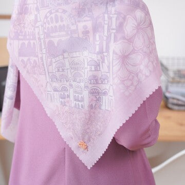 Hijab Wanita Marshavel Scarves - Turkey Series Pink