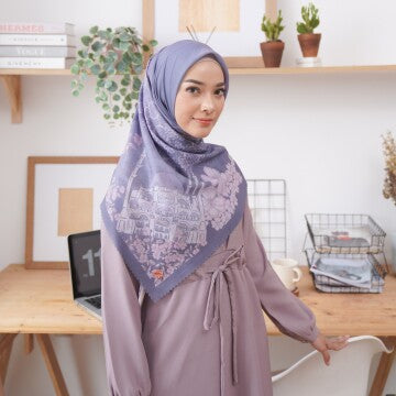 Hijab Wanita Marshavel Scarves - Turkey Series Grey