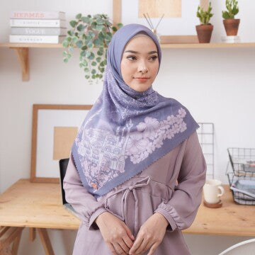 Hijab Wanita Marshavel Scarves - Turkey Series Grey