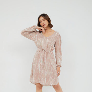 Dress Wanita Marshavel Audrey - Pinkish