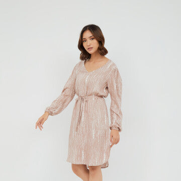 Dress Wanita Marshavel Audrey - Pinkish